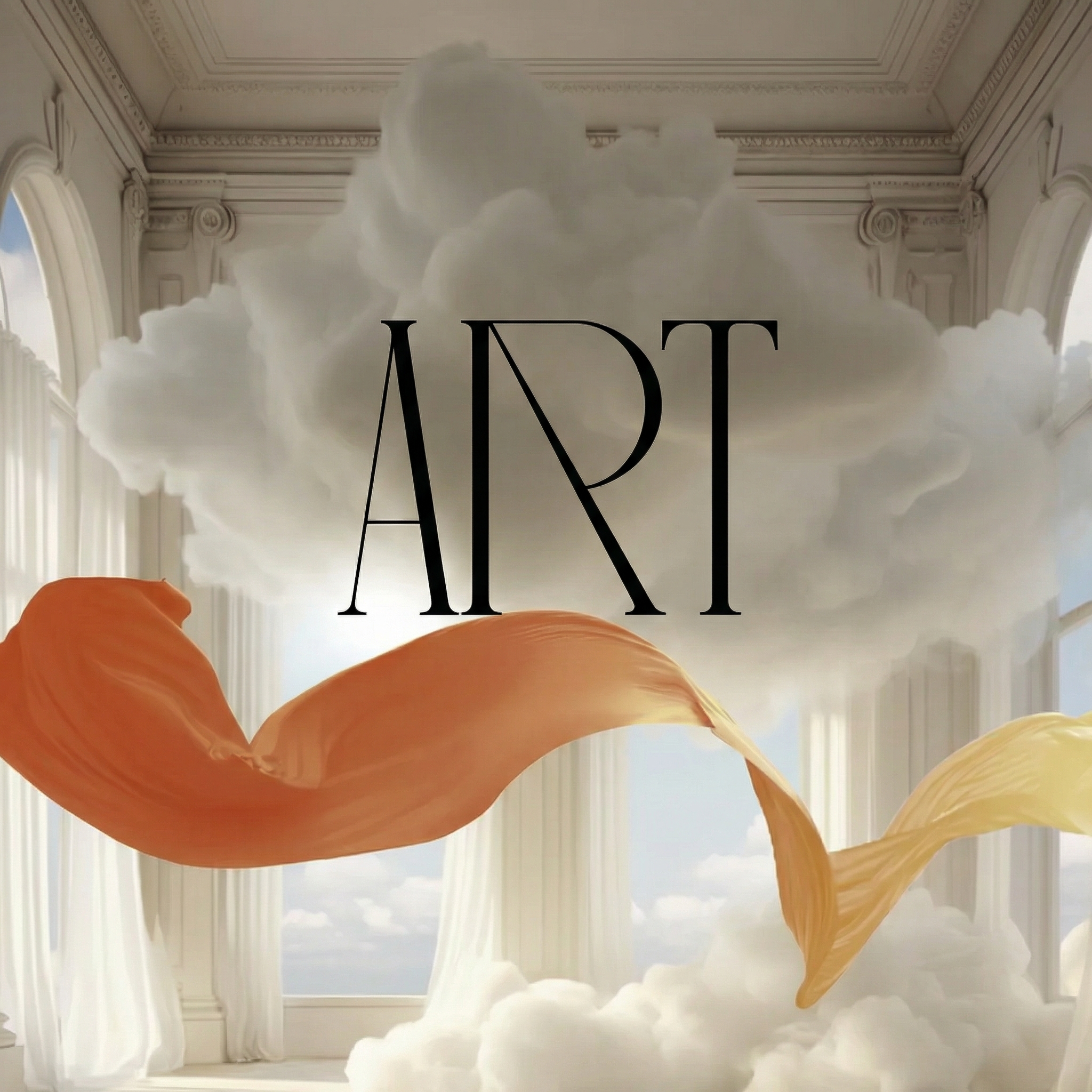 Art exhibition atmosphere