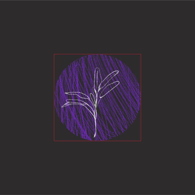 Dark organic abstract image for B2B campaign systems